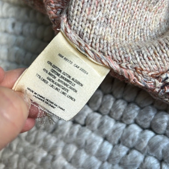 Anthro Moth intricate boho knit Sweater XS - Picture 7 of 8